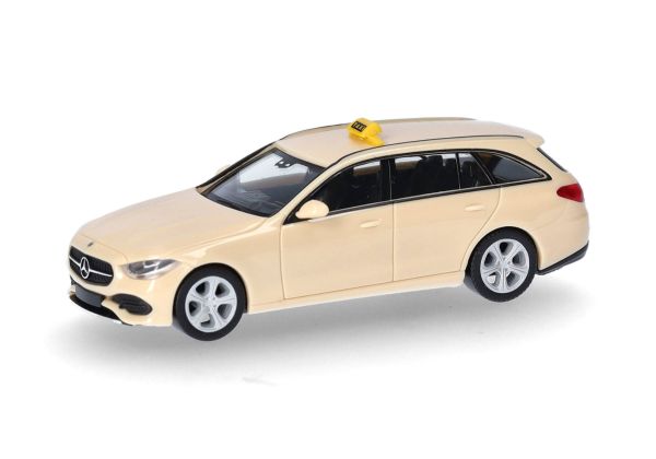 HER097475 - MERCEDES BENZ C-Klasse Combi Taxi beige - 1