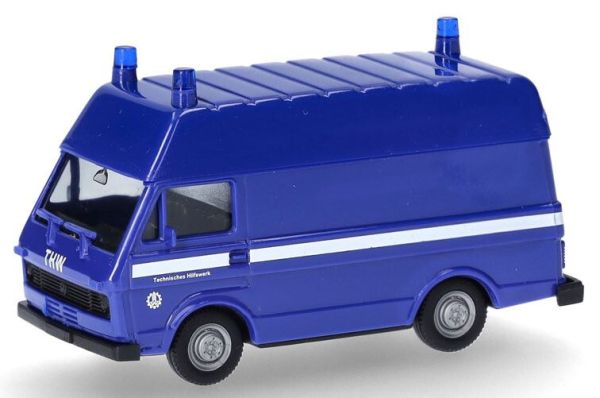 HER097628 - VOLKSWAGEN LT HD verhoogd dak THW blauw - 1