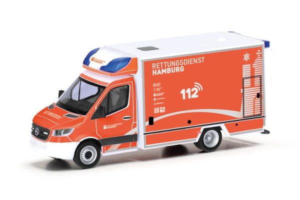 HER098120 - MERCEDES BENZ Sprinter 18 Brandweer Hamburg - 1