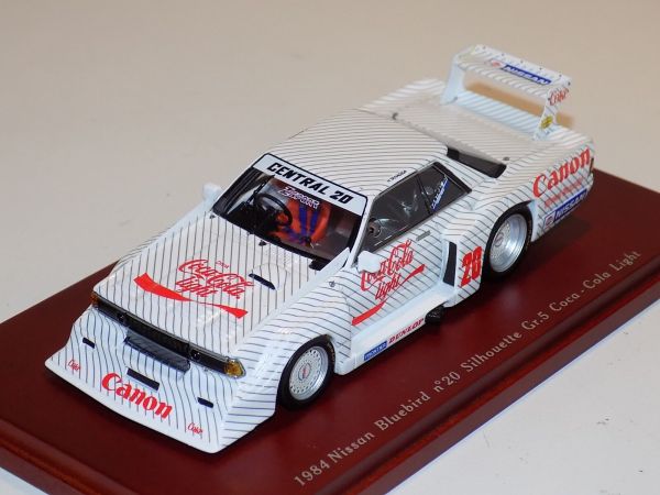 TSM104315 - NISSAN Bluebird Gr.5 Coca-Cola Light #20 Silhouet 1984 - 1