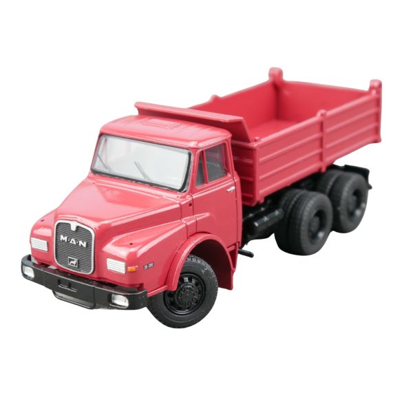 CON1044/06 - MAN Oldtimer HAUBER 6x4 met kipper DHAK 26.280 - 1