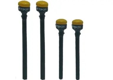 GF107-SET-2 - TOPCON GX55 GPS masten voor bulldozers - 2x34mm en 2x24mm - 1