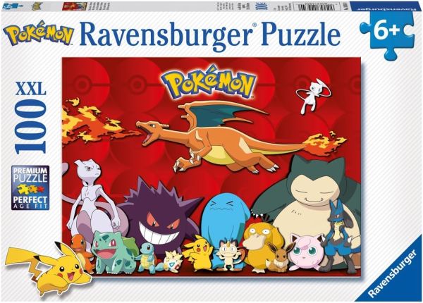 RAV109340 - XXL Puzzel 100 Stukjes Pokémon - 1