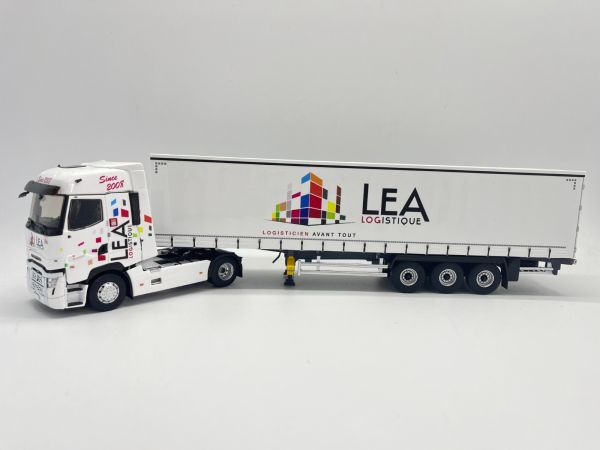 ELI118163 - RENAULT T520 HIGH 4x2 2021 met 3 Asaanhangwagen - Transport LEA LOGISTIQUE - 1