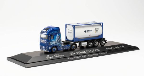 HER122238 - VOLVO FH GL 4x2 oplegger tankwagen XL 2020 3 assen INGO DINGES - 1