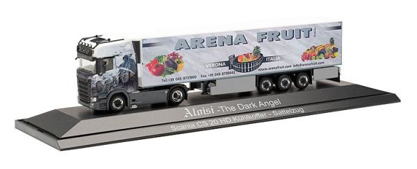 HER122269 - SCANIA CS 20 HD 4x2 met 3-assige ALNISI koelaanhanger - 1