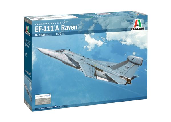 ITA1235 - EF-111 Een Raven-gevechtsvliegtuig om in elkaar te zetten en te schilderen - 1