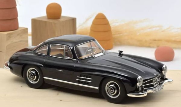 NOREV123851 - MERCEDES BENZ 300 SL 1954 Zwart - Beperkt tot 300 exemplaren. - 1