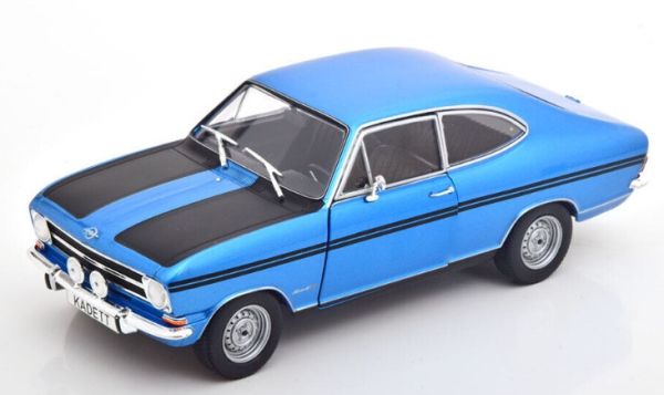 WBXWB124106 - OPEL Kadett B Rallye 1967 Blauw en Zwart - 1