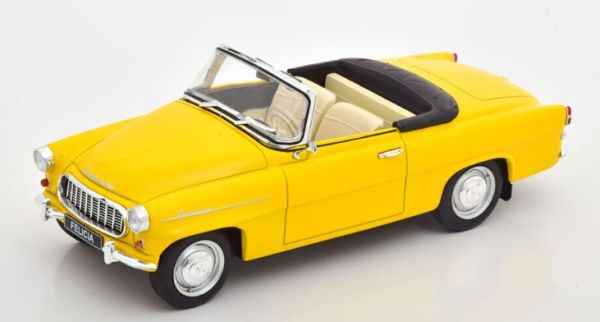 WBXWB124118 - SKODA Felicia Cabriolet Geel - 1