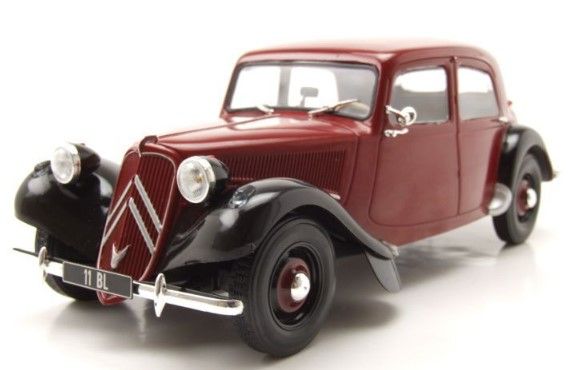 WBXWB124116 - CITROEN Traction Avant 11BL 1952 Bordeaux en zwart - 1