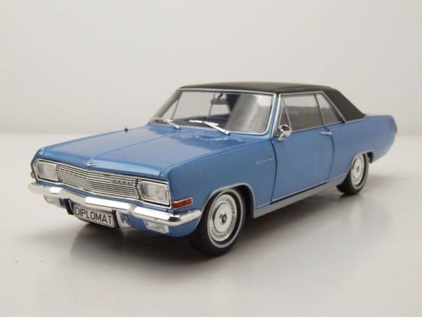 WBXWB124137 - OPEL Diplomat A V8 coupé 1965 Blauw - 1