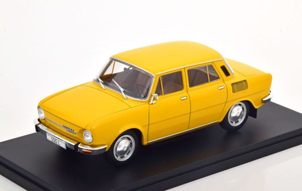 WBXWB124139 - 1974 SKODA 100L Geel - 1