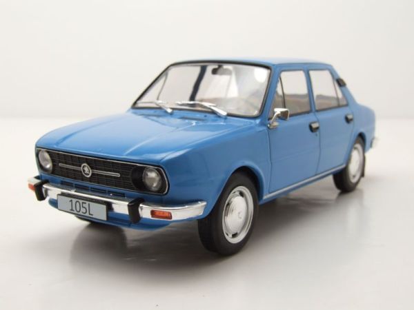 WBXWB124140 - SKODA 105L 1976 Blauw - 1