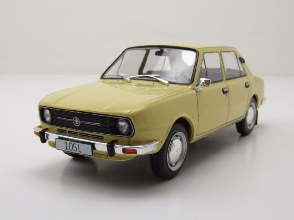 WBXWB124163 - 1976 SKODA 105L lichtgeel - 1