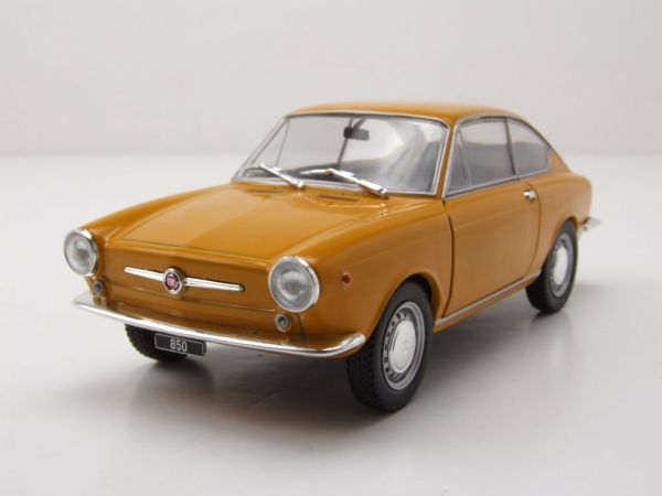 WBXWB124168 - 1965 FIAT 850 coupé Donkergeel - 1