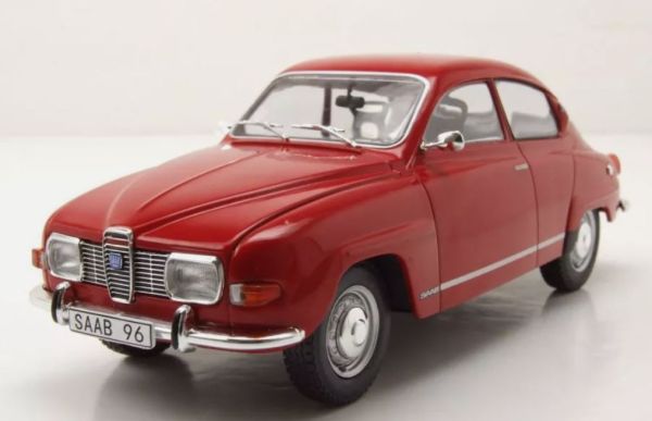 WBXWB124220 - SAAB 96 V4 1970 Rood - 1