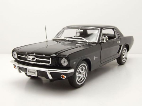 WEL12519NOIR - FORD Mustang 1964 Zwart - 1