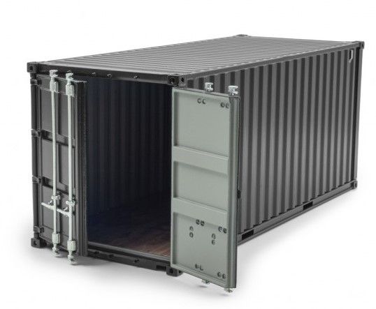 HOL1258 - Container 20 ft zwart - 1