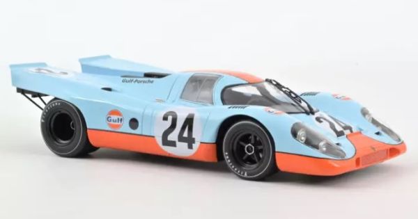 NOREV127508 - ORSCHE 917K 1000km Spa 1970 # 24 Siffert / Redman blauw - 1