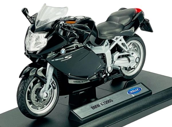 WEL12829NOIR - BMW K1200S zwart - 1