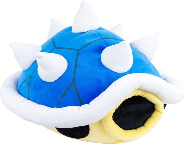 T12956A1 - MARIOKART Mega Pluche - Blauwe Schelp - 1