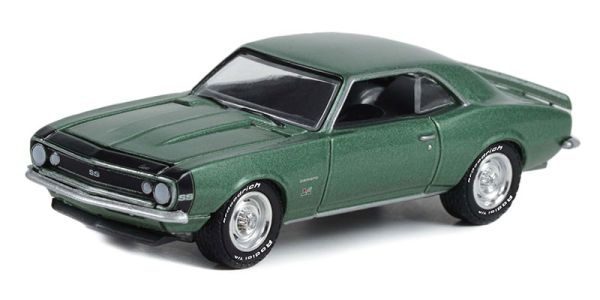 GREEN13320-A - CHEVROLET Camaro SS 369 1967 groen uit de GL MUSCLE serie onder blister. - 1