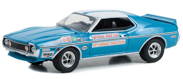 GREEN13330-C - 1971 AMC Javelin blauw - 1