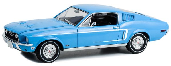 GREEN13640 - 1968 FORD Mustang Fastback - FORD regenboog van kleuren - 1