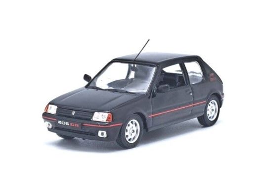 ODE138 - PEUGEOT 205 GTI 1.9 Zwart - 1