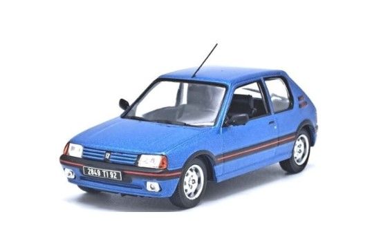 ODE139 - PEUGEOT 205 GTI 1.9 Blauw metallic - 1