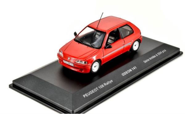 ODE141 - PEUGEOT 106 rallye 1 rood - 1