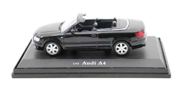 OPTIMUM143006 - AUDI A4 Cabriolet Zwart - 1