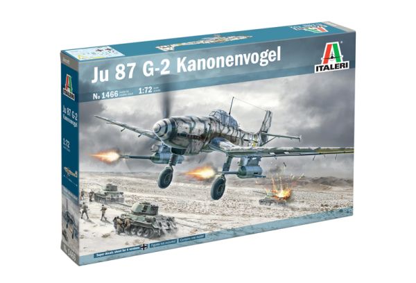 ITA1466 - Ju-87G-2 Kanonenvogel om te bouwen en te schilderen - 1