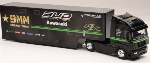 NEW15653 - Vrachtwagen KAWASAKI BUD RACING TEAM - MAN 4x2 - 1