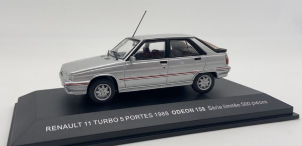 ODE158 - RENAULT 11 turbo 5 deuren 1988 grijs - 1