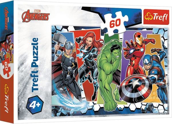 TRF17357 - 60 stuks puzzel AVENGERS The Invisibles - 1