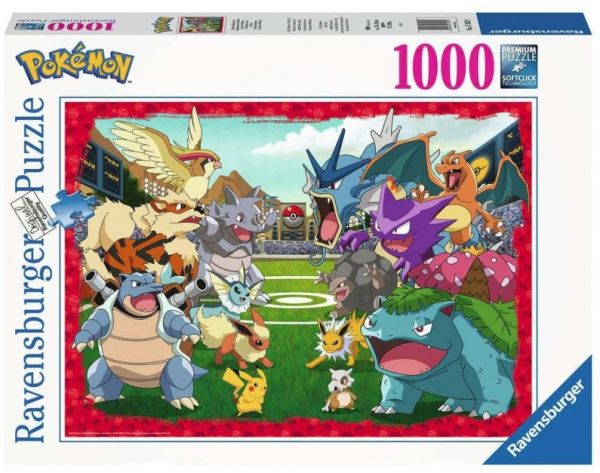 RAV174539 - 1000 stukjes puzzel POKEMON confrontatie - 1