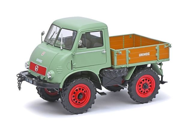 SCH176 - MERCEDES UNIMOG 401 met Westfalia cabine - 1