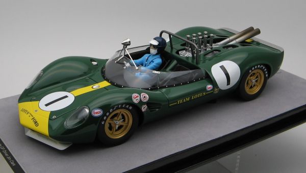 TM18-125F - LOTUS 40 #1 Grand Prix de Riverside 1965 J.CLARK – Beperkt tot 205 ex. - 1