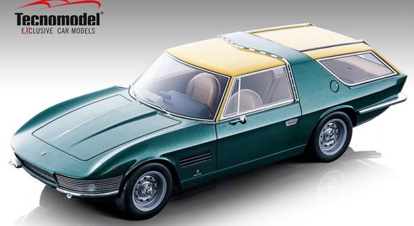 TM18-144B - FERRARI 330 GT 2+2 Shotting Brake 1967 Groen en geel - Beperkt tot 140 ex. - 1