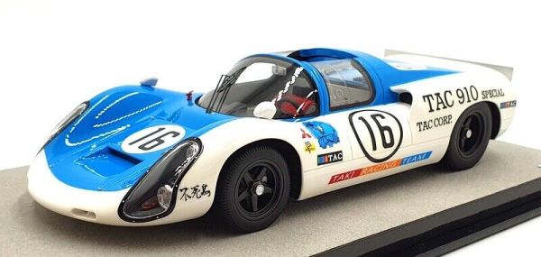 TM18-158C - PORSCHE 910 #16 Taki GRAND PRIX JAPAN 1969 – Beperkt tot 85 ex. - 1