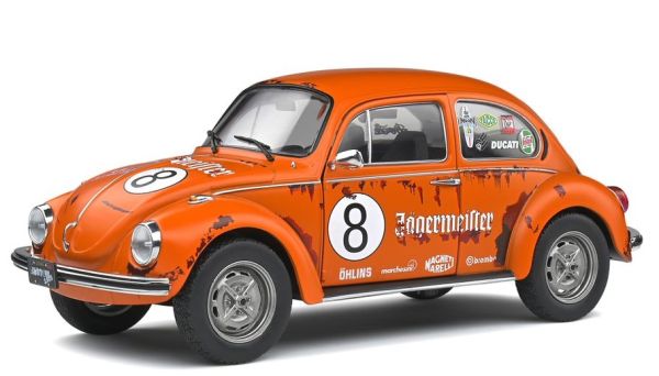 SOL1800518 - VOLKSWAGEN Kever 1303 1974 Jagermeister #8 Oranje - 1