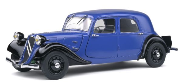 SOL1800906 - CITROEN Traction 7 1937 Zwart en Blauw - 1