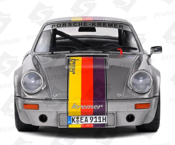 SOL1801120 - PORSCHE 911 RSR Kremer Rally 1973 grijs - 1