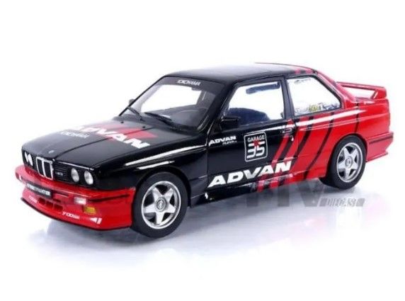 SOL1801521 - BMW E30 M3 DRIFT TEAM 1990 zwart - 1