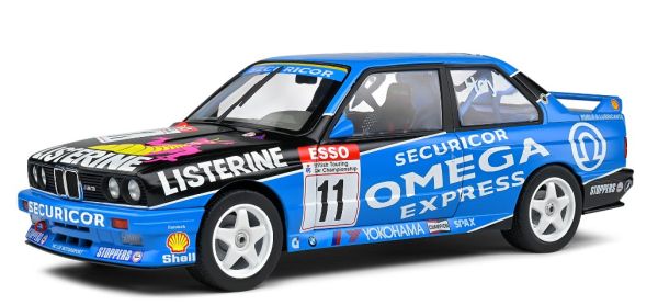 SOL1801522 - BMW E30 M3 #1 BTCC 1991 W.HOY Blauw - 1