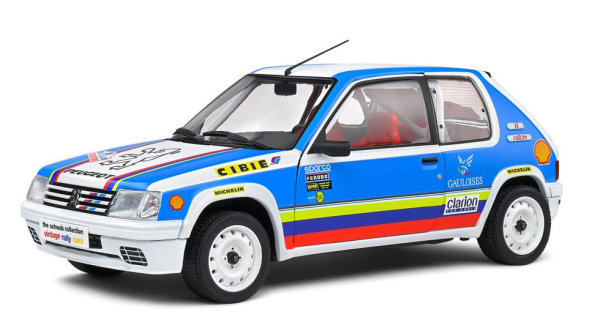 SOL1801716 - PEUGEOT 205 RALLYE 1,9L - Schwab collectie 1990 Wit - 1