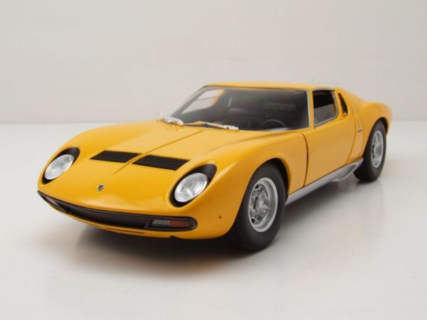 WEL18017JAUNE - 1971 LAMBORGHINI Miura P400 geel - 1