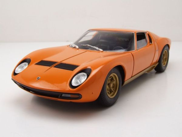 WEL18017ORANGE - 1971 LAMBORGHINI Miura P400 oranje - 1